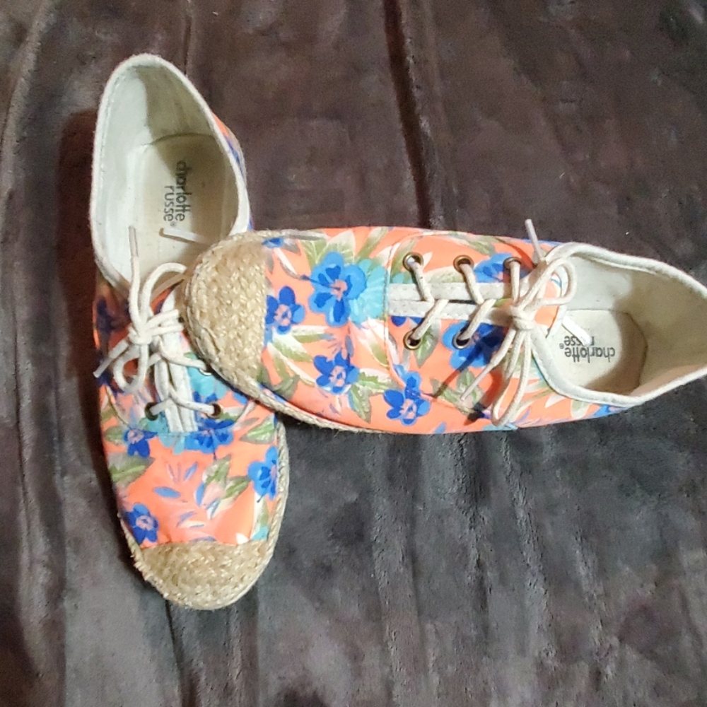 💚 Flower sneakers